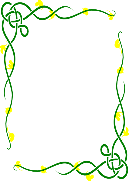 Restaurant Menu Clipart Clipartsco - Frame Clip Art (426x597), Png Download