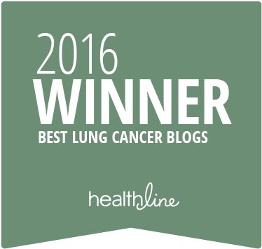 2016 Badge List V2 Badge-lungcancer - Latest Research Fibromyalgia 2015 (600x600), Png Download