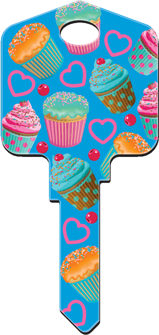 Keysrcool Offers Cup Cakes House Keys Http - Sports Equipment (1080x1080), Png Download