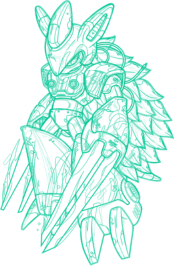 Ilustración Presentada Para Un Proyecto Colectivo, - Artist (553x950), Png Download