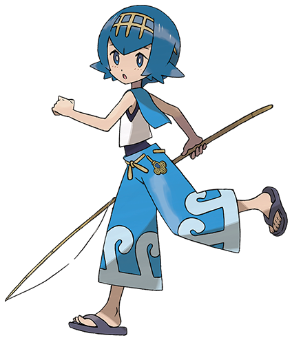 The Last One Is Interesting - Pokemon Sun And Moon Lana (500x500), Png Download