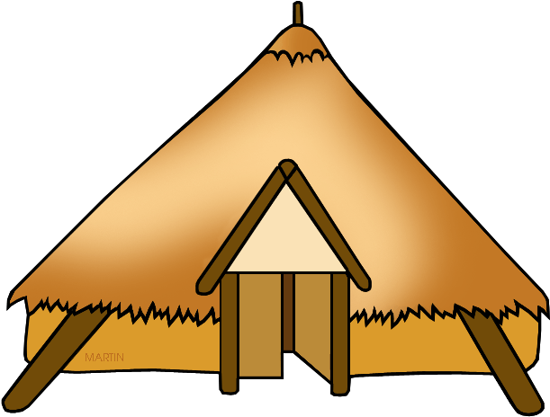 Keys Clipart Celtic - Ancient Egypt House Clipart (648x504), Png Download