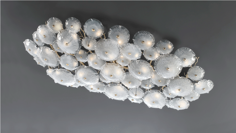 Nenufar Ceiling Light Grand - Nenufar Serip (1000x1000), Png Download