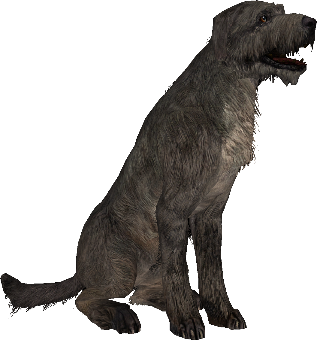 Skyrim Dog Png (1144x1222), Png Download