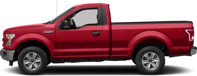 Xlt 2016 Ford F-150 Truck Xlt - 2018 Tacoma Trd Sport Red (640x247), Png Download