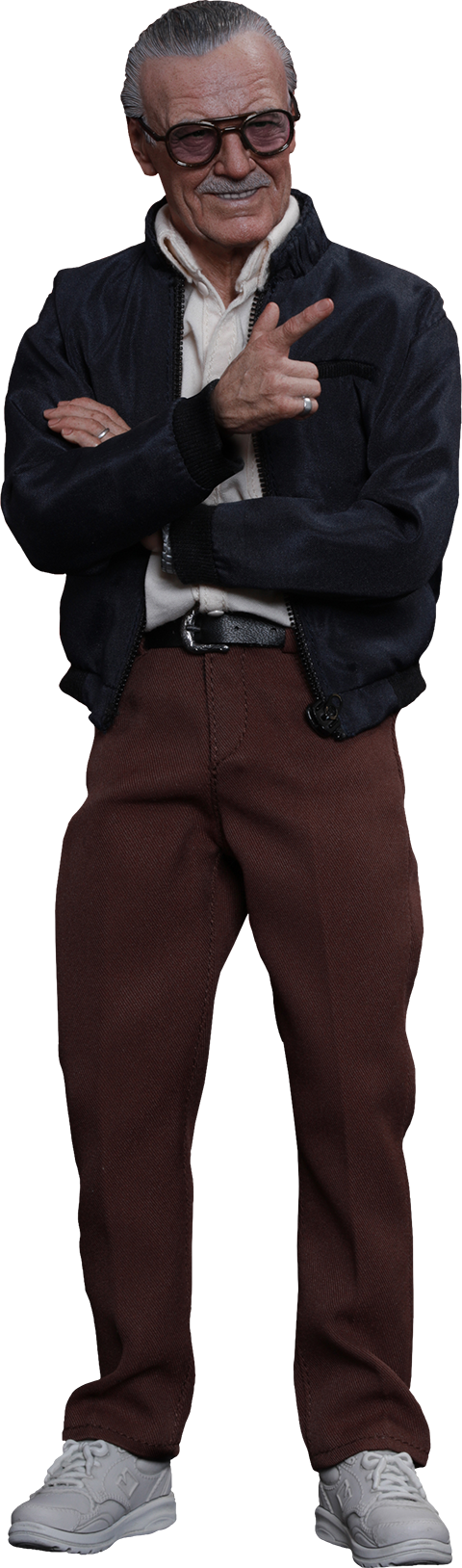 Hot Toys Stan Lee Sixth Scale Figure - Marvel: Stan Lee 1:6 Scale Collectible Figure (480x1628), Png Download