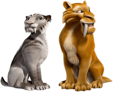 At The Movies - Diego La Era De Hielo (500x424), Png Download