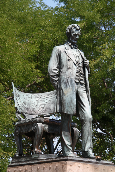 Lincoln Park / Abraham Lincoln Monument By Augustus - Chicago (650x650), Png Download