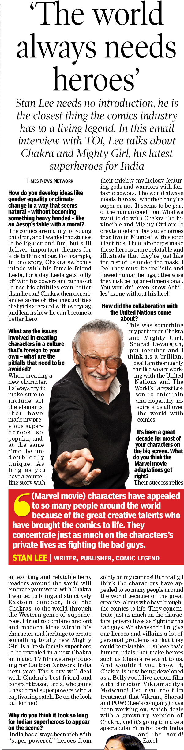 Stan Lee Comic Con Clip - Stan Lee (605x2473), Png Download