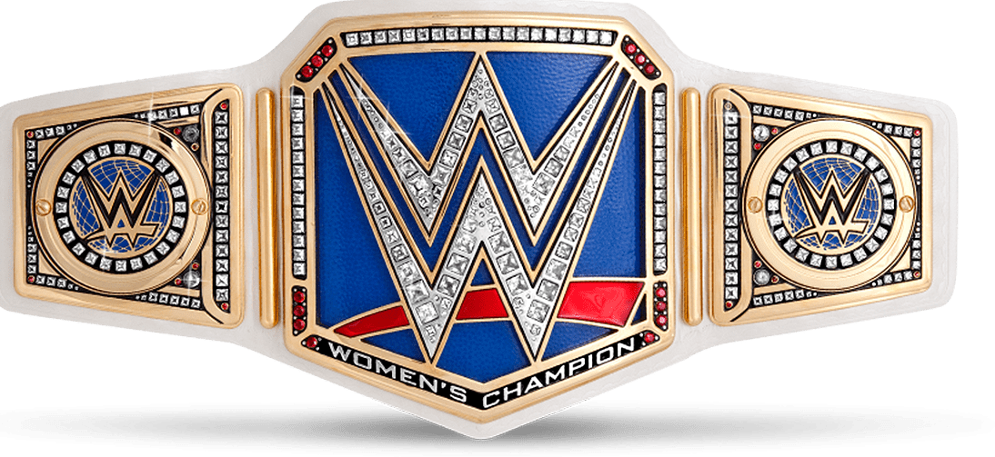 Wwe 2k18 Wwe 2k19 - Wwe Smackdown Women's Championship Png (1094x503), Png Download