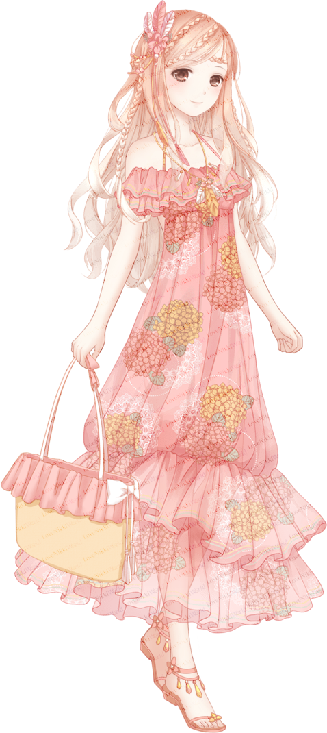 Apple Wilds Flower - Anime (478x1070), Png Download
