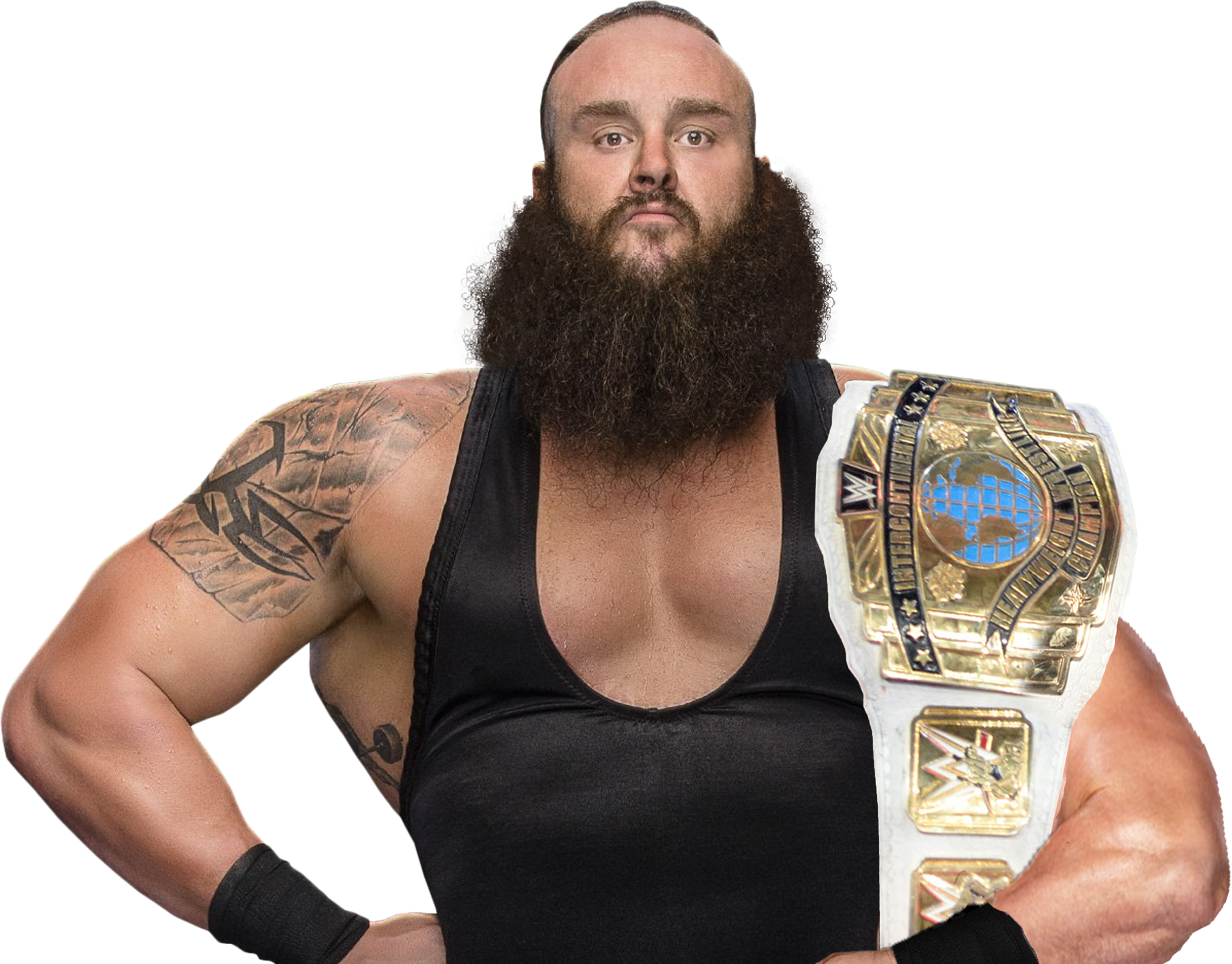 Intercontinental Champion Braun Strowman Hd Pics - Braun Strowman United States Champion (2651x1948), Png Download