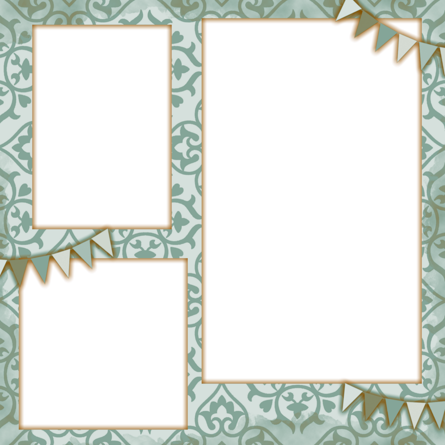Marcos Para Varias Fotos Png Clipart Picture Frames - Picture Frame (900x900), Png Download