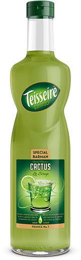 Cactus Teis Barman Cactus 70cl Png - Teisseire Caramel Coffee Syrup 1 Litre (346x535), Png Download