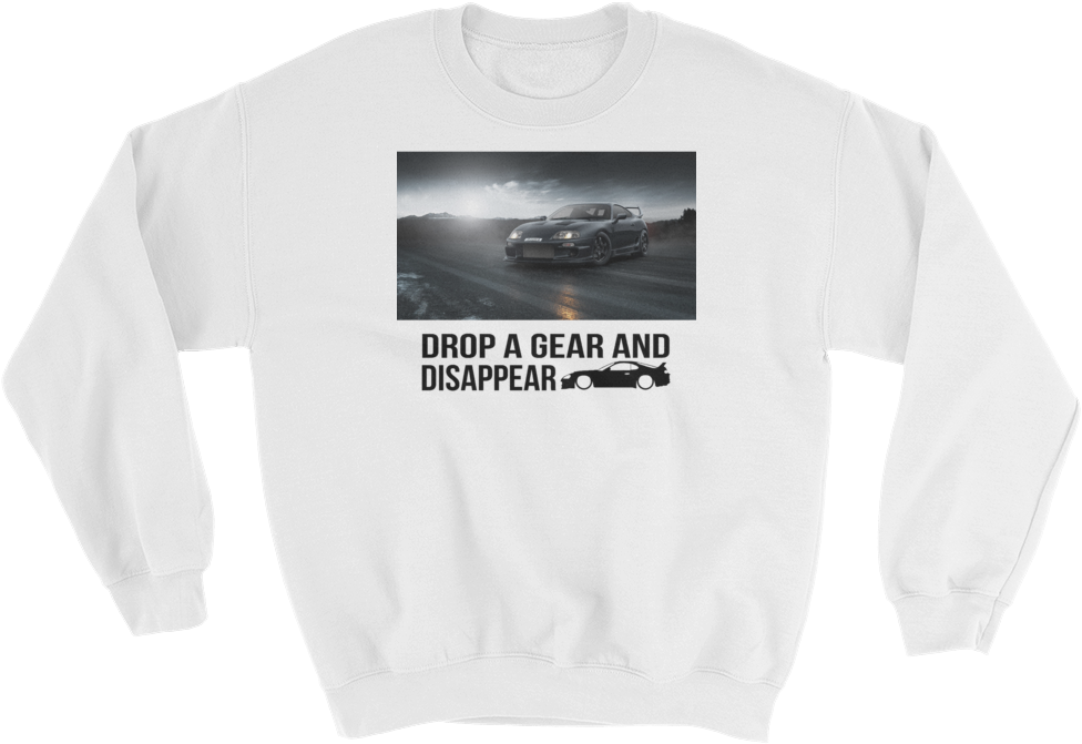 Toyota Supra Sweatshirt - Toyota Supra (1000x1000), Png Download