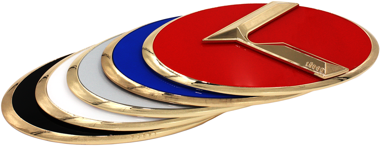 0 K Badges For Hyundai Models (100 Colors) - Emblem (1280x683), Png Download