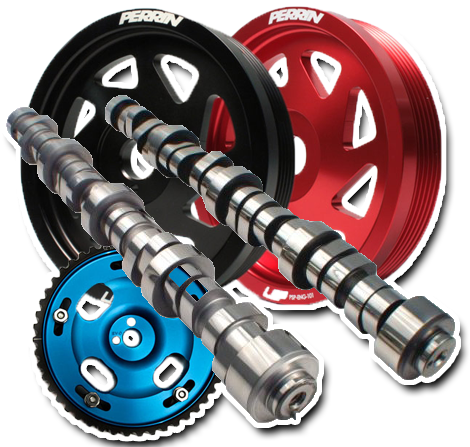 Sací Kity Motorové Díly - Perrin Performance Psp-eng-101rd Red Lightweight Crank (474x455), Png Download