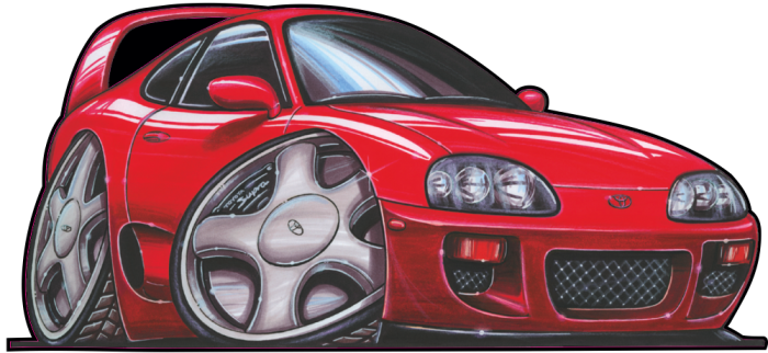 Sticker Triskel 4 - Toyota Supra Koolart T-shirt For Women (700x322), Png Download