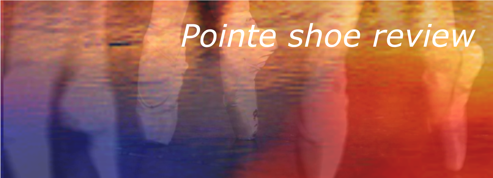 Pointe Shoe Review - Photo Caption (1592x572), Png Download