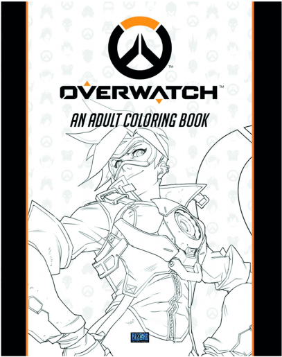 Overwatch Coloring Book - Overwatch An Adult Coloring Book (550x550), Png Download