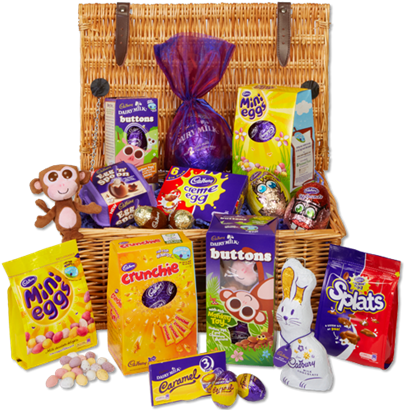 Easter Hamper - Cadbury Mini Eggs (470x412), Png Download