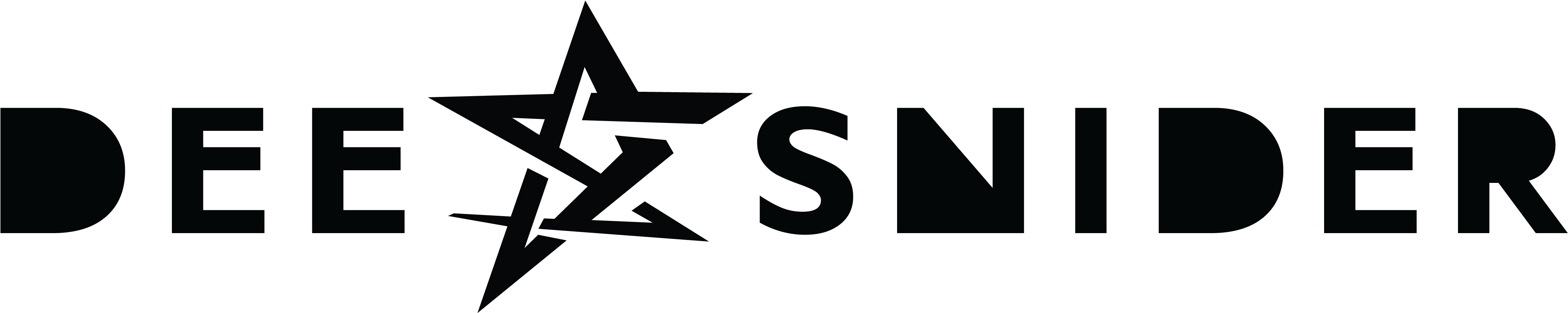 Dee Snider 80's S - Dee Snider Logo (4507x951), Png Download