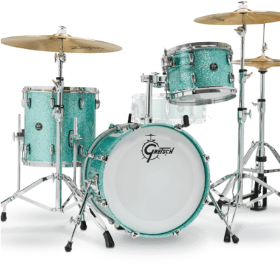 Gretsch Gretsch Renown 3 Pc Shell Pack Turquoise Sparkle - Gretsch Drums (400x400), Png Download