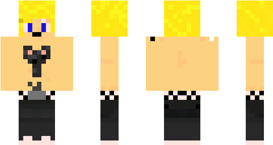 Minecraft Skin Lakitu - Sexy Minecraft Skin Male (600x348), Png Download