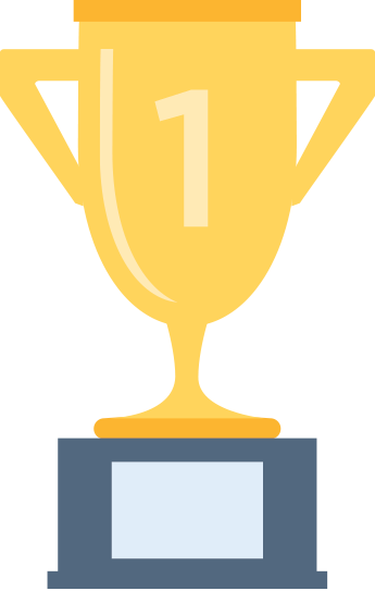 Trophy (345x543), Png Download
