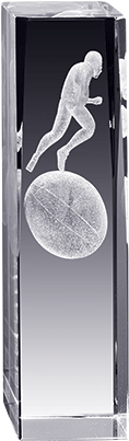 Football Crystal Football Crystal Trophy Trophy - Shower Head (440x420), Png Download