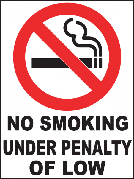We Are Smoke Free (600x600), Png Download