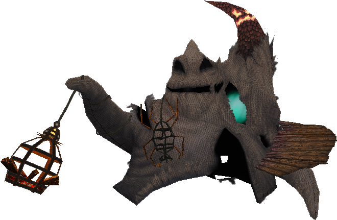 Oogie Boogie's Manor Kh - Oogie Boogie (665x437), Png Download