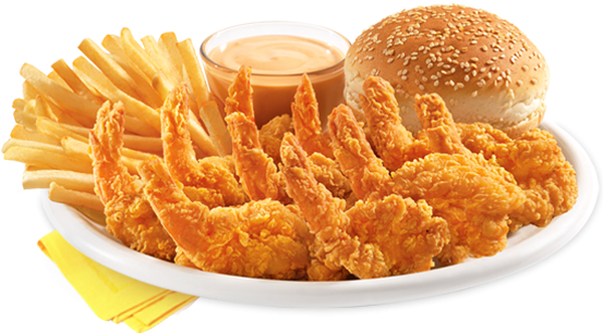 Value Shrimp Meal - Al Baik Shrimp (555x325), Png Download
