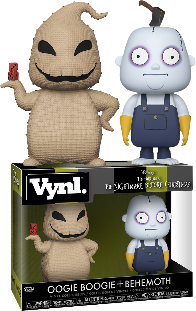 The Nightmare Before Christmas - Behemoth Nightmare Before Christmas Pop (677x1075), Png Download