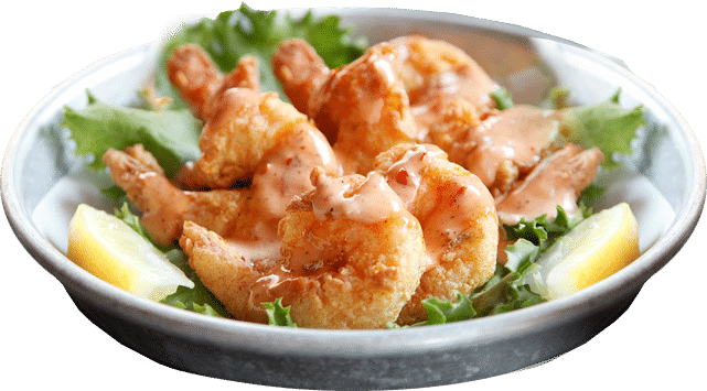 Sharkbite Shrimp - Shuckin' Shack Oyster Bar (641x355), Png Download