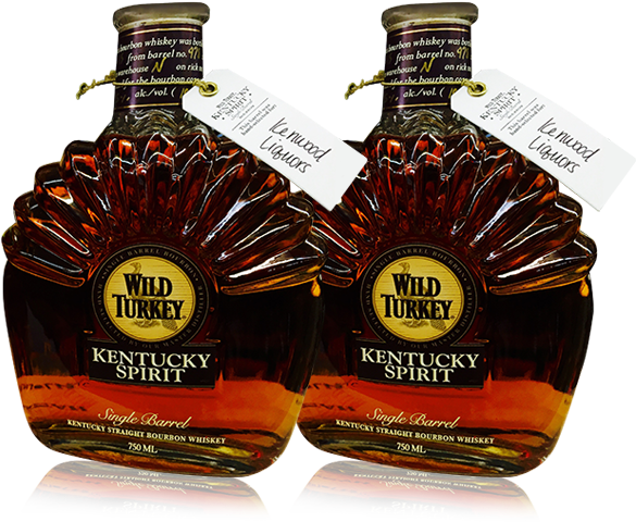 Wild Turkey 'kenwood' Single Barrel Bourbon Release - Wild Turkey Bourbon Kentucky Spirit Single Barrel (625x490), Png Download