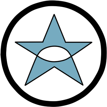 Naruto Oc Clan Symbols Hana Hoshina - Pink Star Png (400x400), Png Download