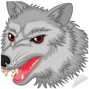 Wolf Cartoon (400x400), Png Download