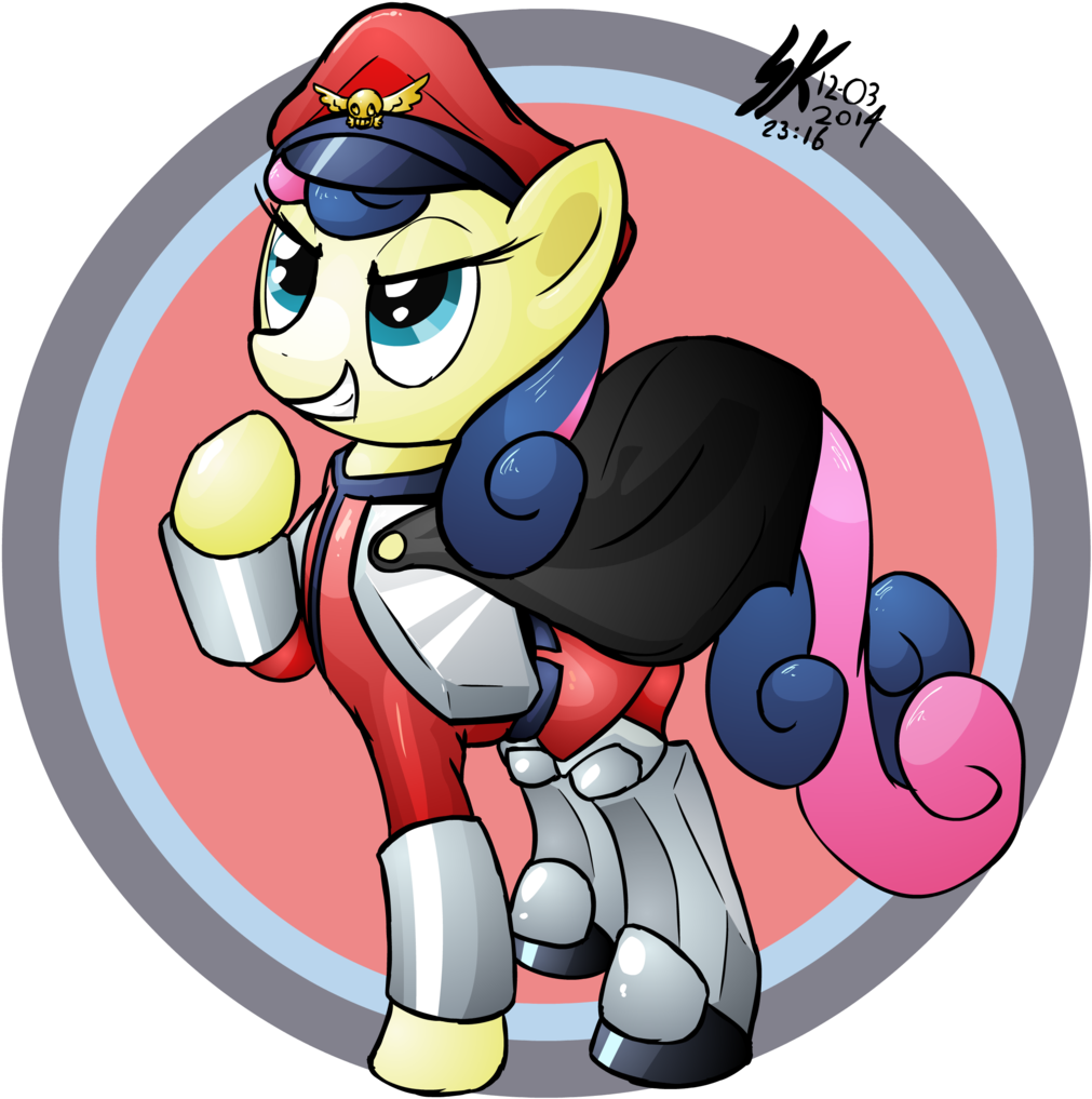 Shinekolt, Bon Bon, Cape, Clothes, Crossover, Glare, - M. Bison (1024x1024), Png Download