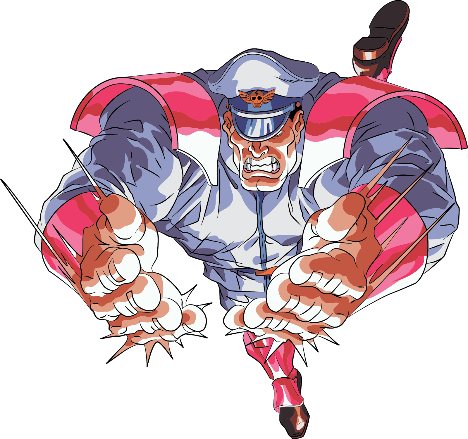 M Bison Street Fighter 2 Turbo (1600x1502), Png Download