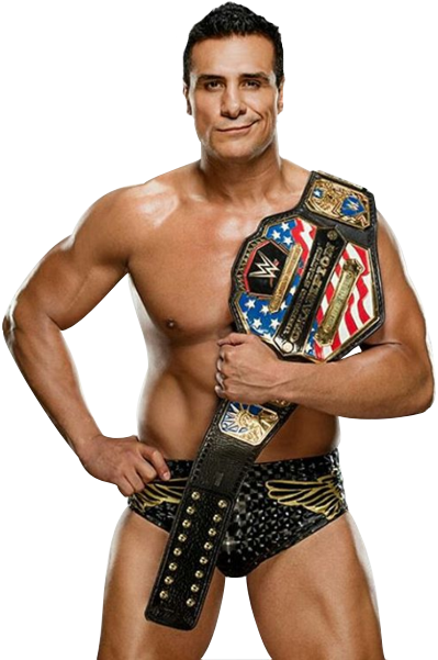 Alberto Del Río Como Wwe United States Champion / Wwe© - Wwe United States Championship Alberto Del Rio (399x601), Png Download