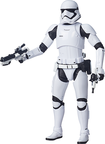 Star Wars Black Series Figur, First Order Stormtrooper, - Star Wars Black Series 6 Inch Figure First Order Stormtrooper (358x492), Png Download