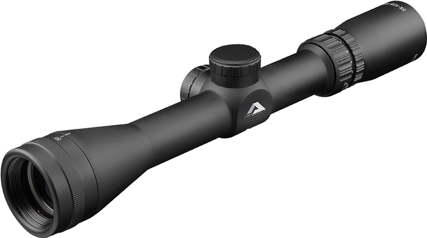 3-12x32mm Scout Scope W/ao - Dead Ringer Scope 3x9x40 (500x289), Png Download