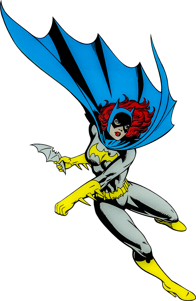 Batgirl Character Lensed Emblem - Toon Tumbler: Batgirl (dc) 16 Ounce Pint Glass (651x1000), Png Download