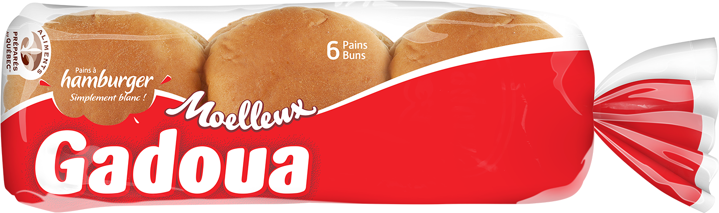 May Contain - Gadoua Moelleux Thick Sliced White Bread (1480x450), Png Download