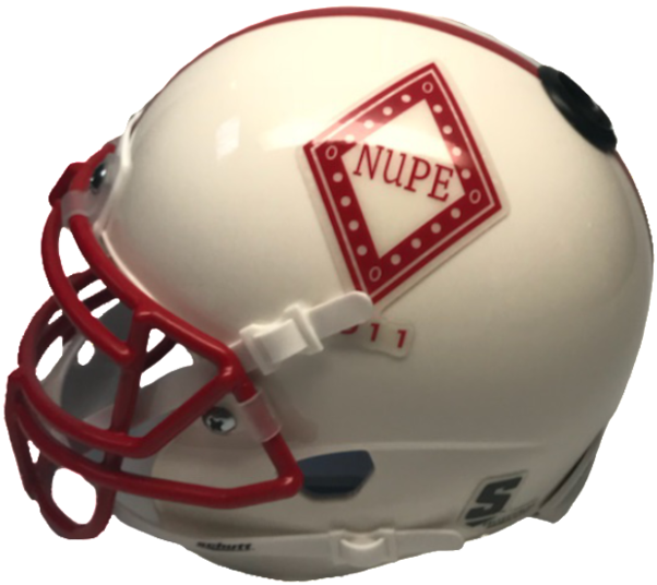 Kappa Alpha Psi Miniature Football Helmet - American Football (700x600), Png Download