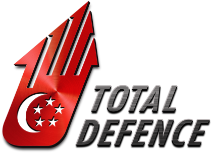 Total Defence Logo - Total Defence Day Singapore (585x314), Png Download