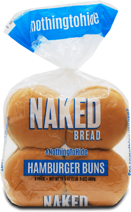 United States Bakery Issues Allergy Alert On Undeclared - Naked Hamburger Buns (526x721), Png Download