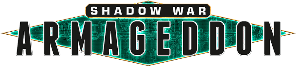 Shadow War Armageddon Logo (960x307), Png Download