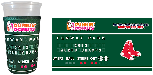 Dunkin' Donuts® Cup Koozie - Dunkin Donuts K-cups French Vanilla - 48 Count (640x324), Png Download